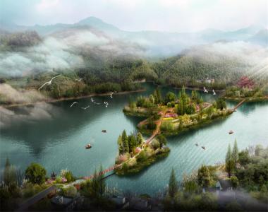 宿松县钓鱼台湿地公园景观设计
